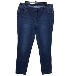 Matilda Jane Jeans Womens Plus Size 20 Blue Stretchy Skinny Leg‎ Fit